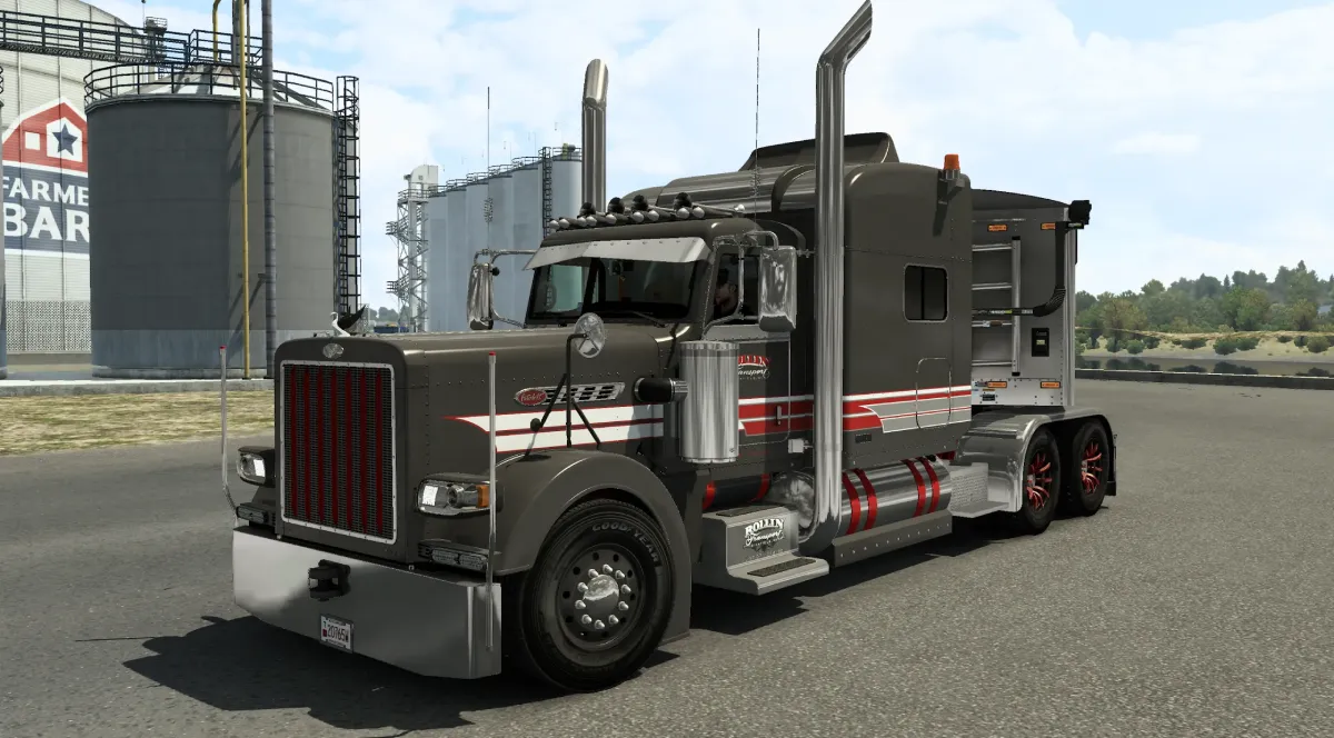 Camion Peterbilt 389 sur les docks – American Truck Simulator