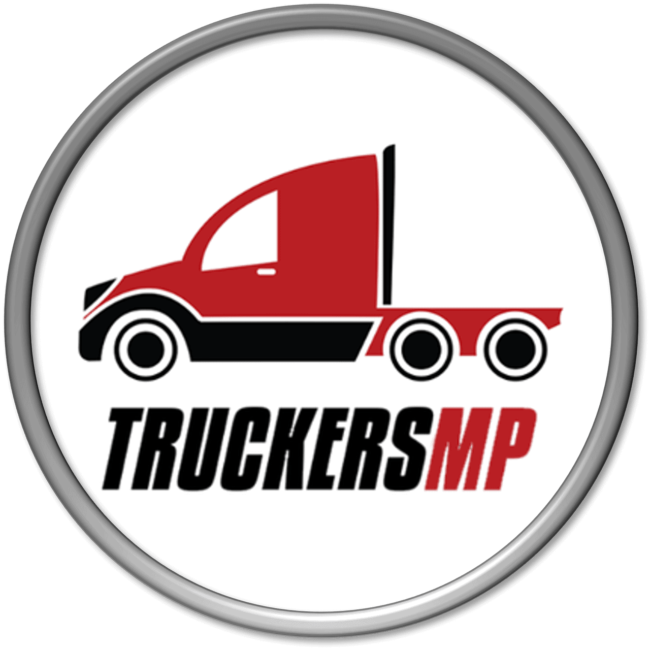 Truckersmp logo rond