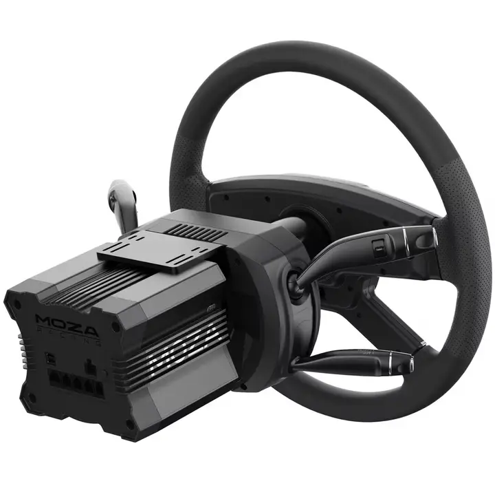 Base MOZA R9 avec volant – compatibilité RS065