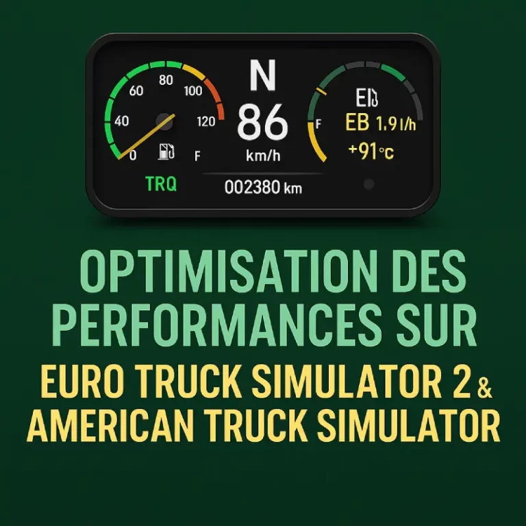 Optimisation performances euro truck simulator 2 american truck simulator