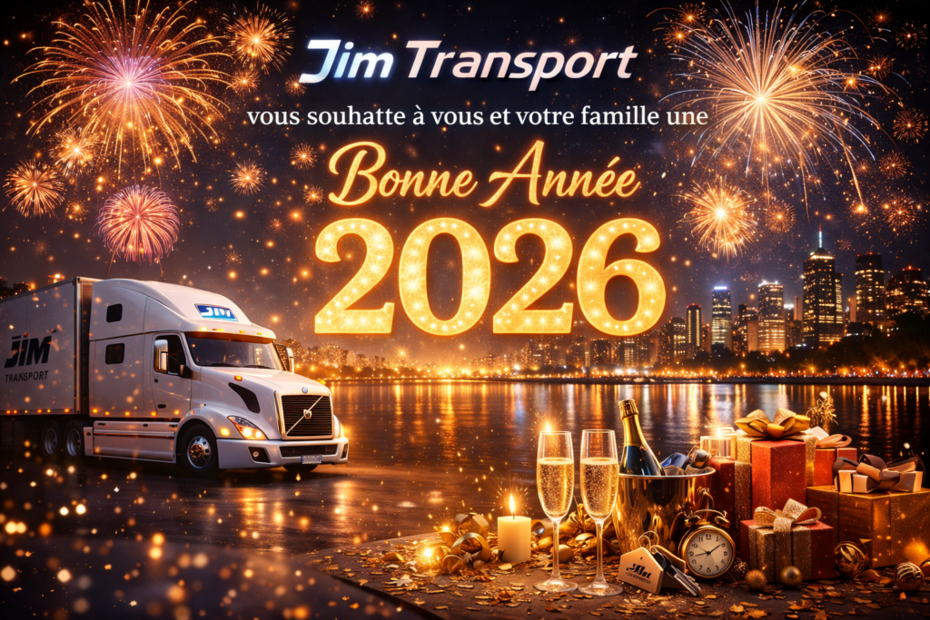 Bonne Année 2026 avec Jim Transport