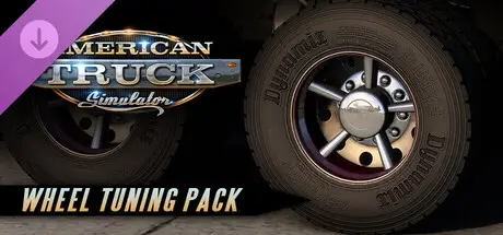 DLC Wheel Tuning Pack pour American Truck Simulator avec jantes chromées et pneus personnalisés