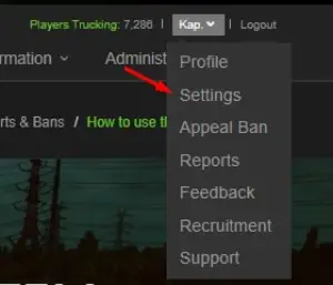 Configuration du profil Steam en mode public pour TruckersMP