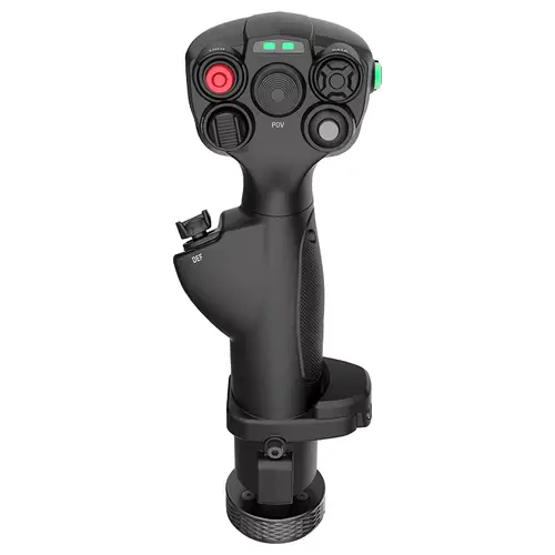 Moza MHG Flightstick grip — joystick de simulation de vol avec switches et gâchettes