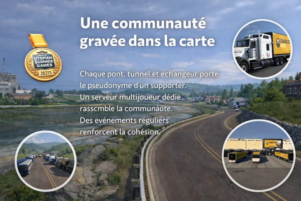 Communauté ETS2 Grand Utopia multijoueur événements et serveur