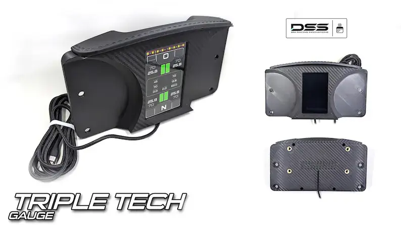 Triple écran tactile SimHub pour cockpit Sim Racing et Sim Trucking