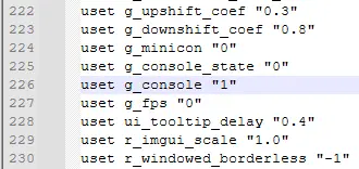 Activer g_console et g_developer ETS2