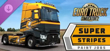 DLC Steam Super Stripes Paint Jobs pour Euro Truck Simulator 2