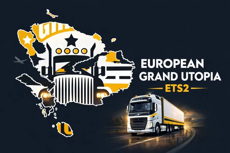 European Grand Utopia mod carte ETS2 présentation