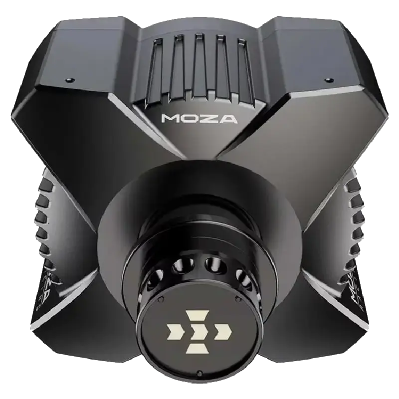 Module MOZA Racing R3 noir pour simulateur de conduite et configuration sim trucking