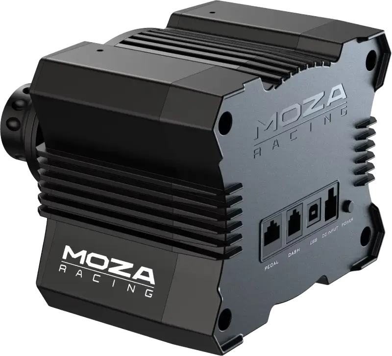 Connectique et ports de la base MOZA R5