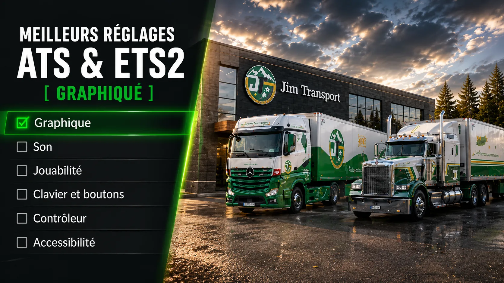 Les meilleurs réglages graphiques ATS – ETS2
