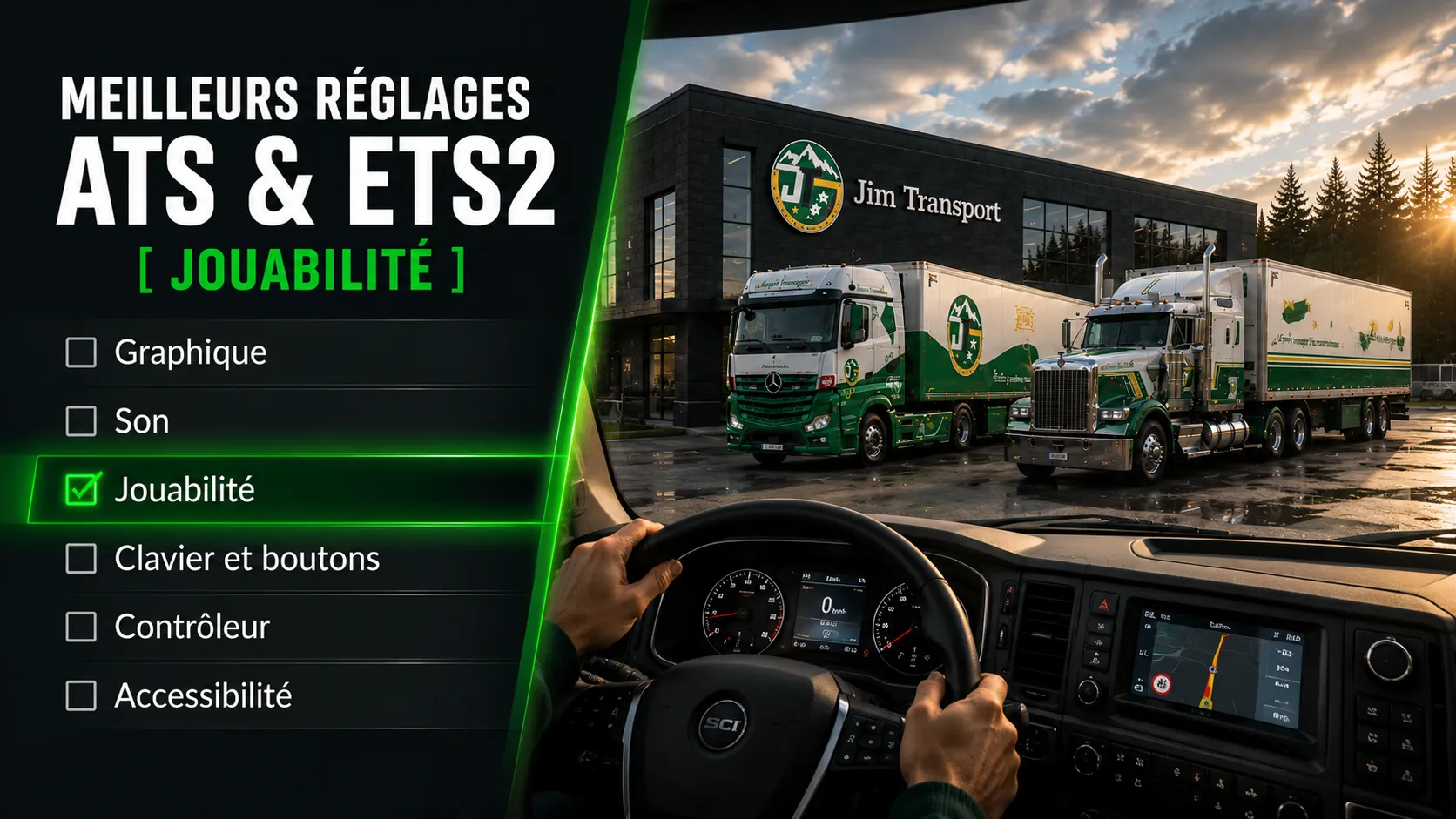 Paramètres Jouabilité ATS – ETS