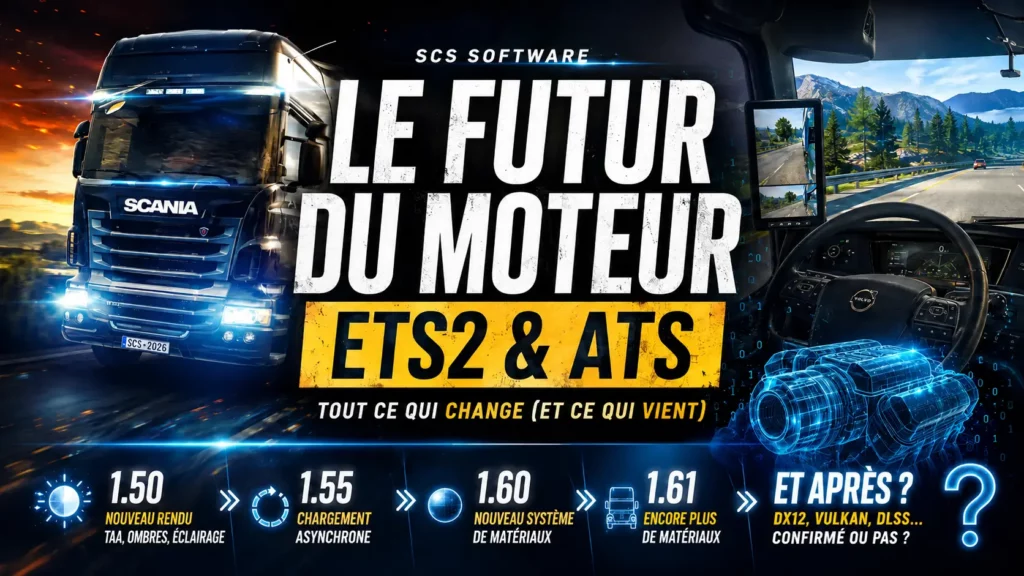 ETS2 & ATS : quel avenir pour le moteur graphique Prism3D ?