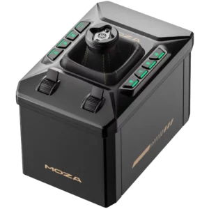 MOZA Active Shifter installé sur une base Force Feedback AB6