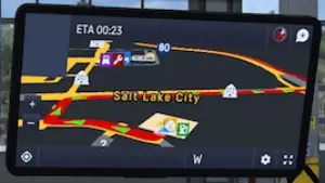 Better FOV pour TJ’s HD GPS Mod sur American Truck Simulator.